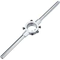 sourcing map Llave Portaterrajas de 30mm de diámetro M10-M11 Soporte de matriz redonda métrica